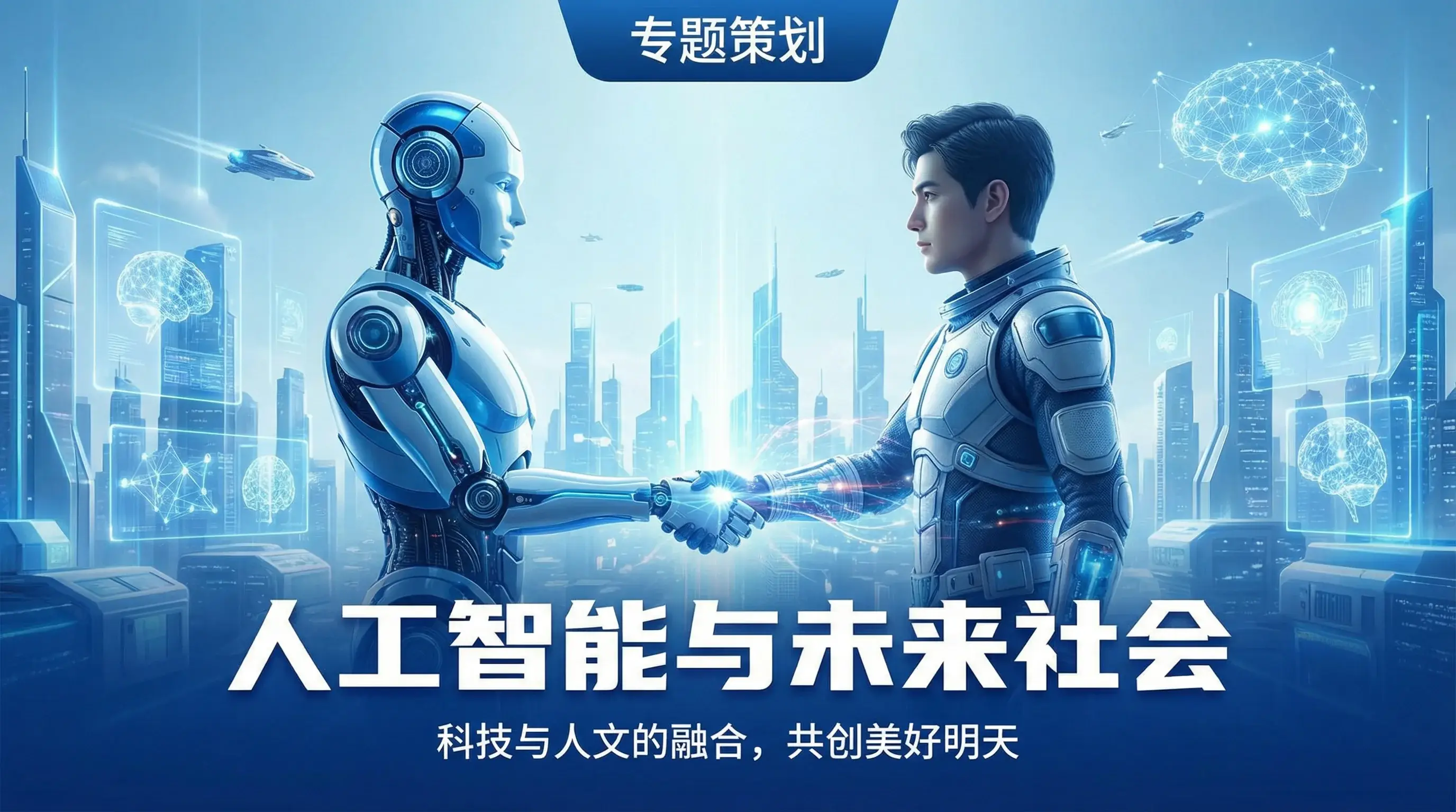 人工智能与未来社会专题 - 歪歪漫画登录页面首页登录画 深度报道